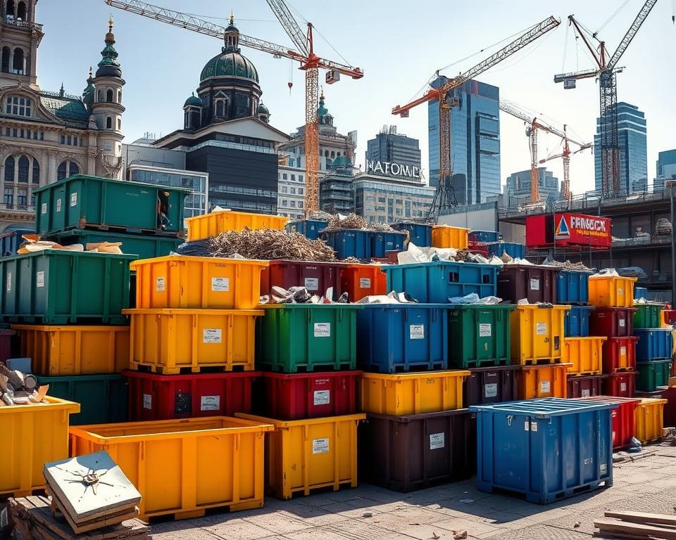 Bauschuttcontainer mieten Hamburg