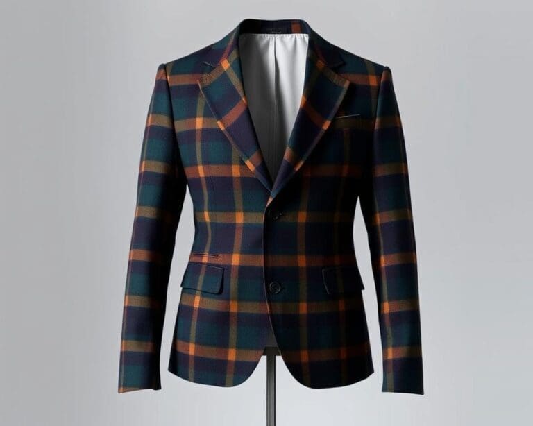 Blazer mit Karomuster: Business trifft auf Freizeit