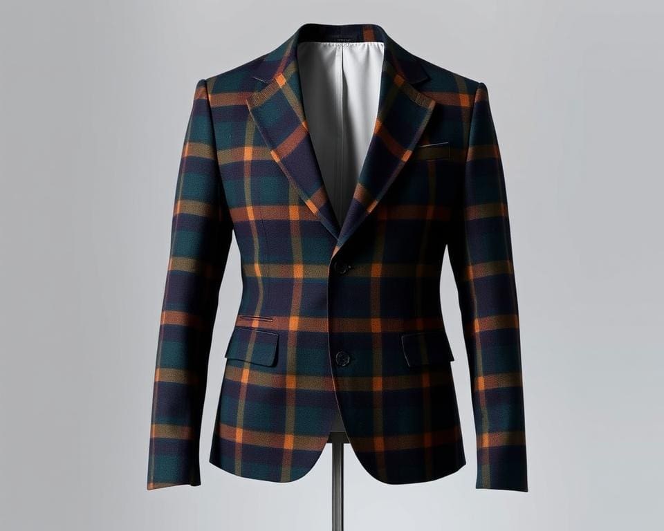 Blazer mit Karomuster: Business trifft auf Freizeit