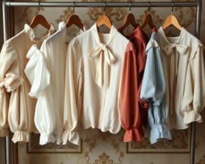 Blusen mit Schleifen: Der romantische Klassiker