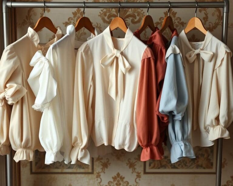 Blusen mit Schleifen: Der romantische Klassiker