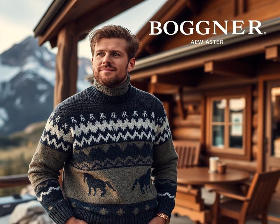 Bogner-Pullover im Alltag