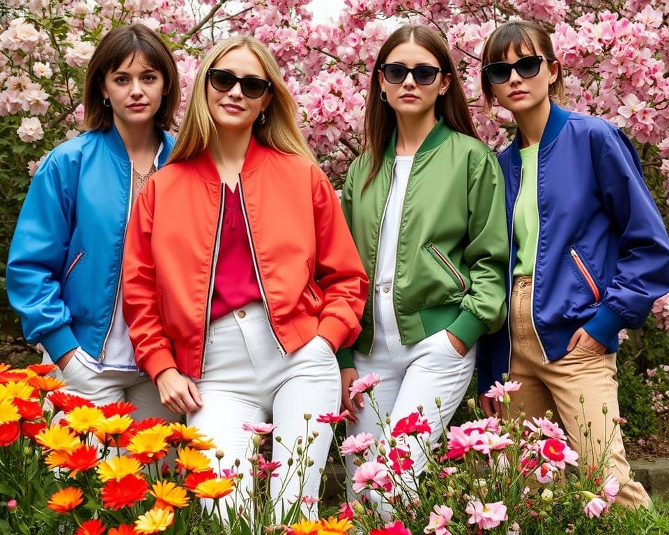 Bomberjacken: Der Übergangs-Liebling neu interpretiert