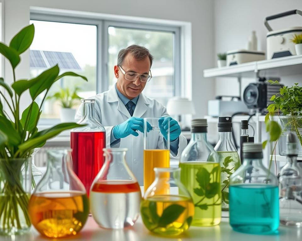 Chemietechniker: Forschung an nachhaltigen Rohstoffen