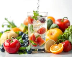Die Rolle von Wasser für eine gesunde Verdauung