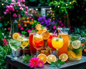 Die besten Drinks für deine nächste Gartenparty