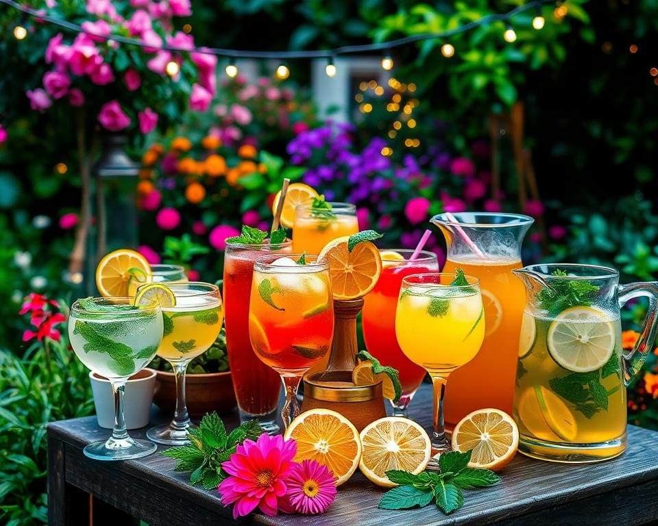 Die besten Drinks für deine nächste Gartenparty