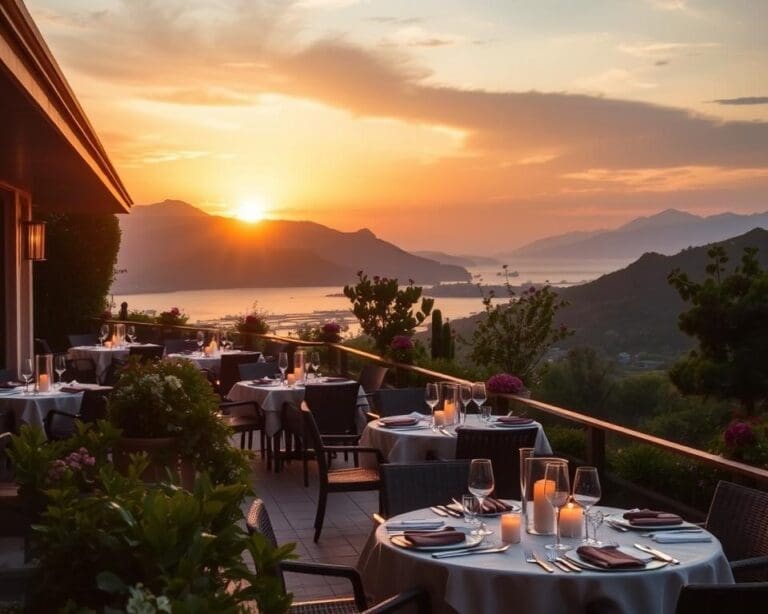 Die besten Restaurants für Dinner mit traumhaftem Ausblick