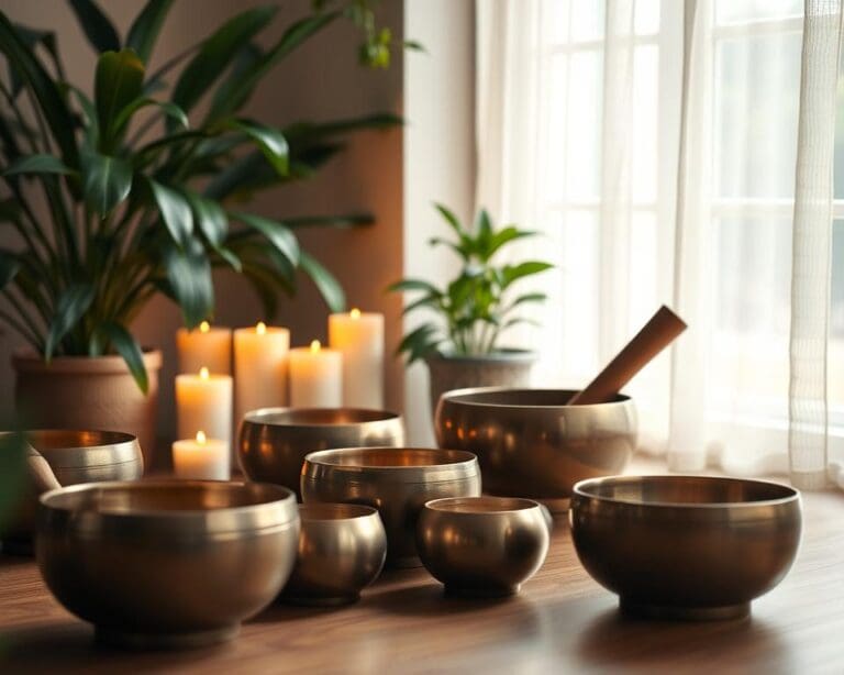 Die heilende Wirkung von Klangschalen erleben