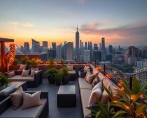 Die schönsten Rooftop-Bars für romantische Abende