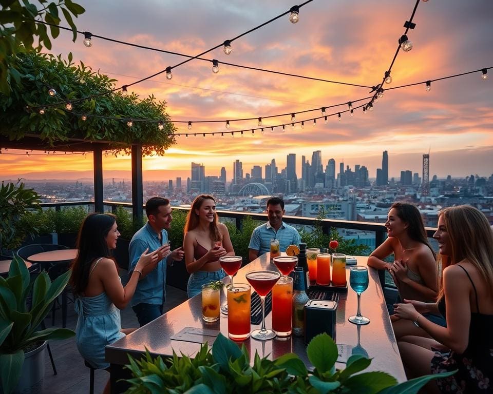 Die schönsten Rooftop-Spots für Drinks mit Freunden