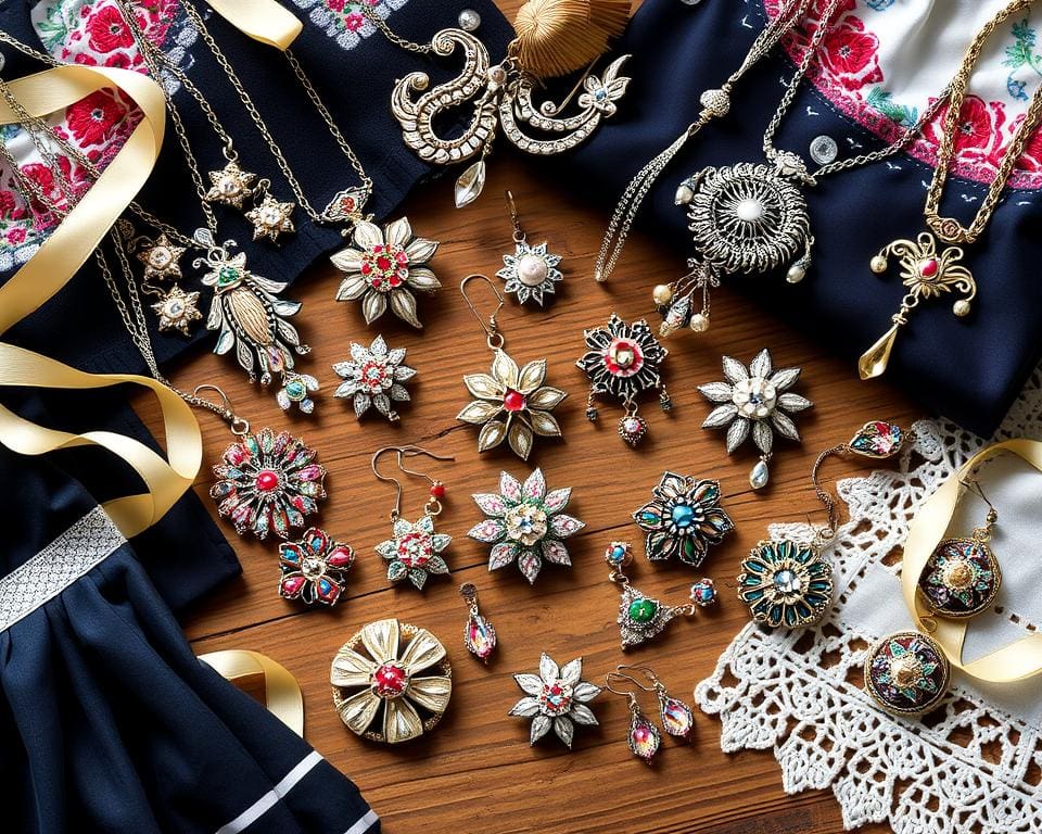 Dirndl-Schmuck und Accessoires für Dirndl