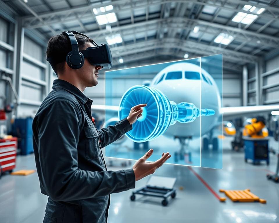 Einsatz von Virtual Reality in der Flugzeugwartung