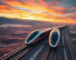 Elektrische Hochgeschwindigkeitszüge für interkontinentale Strecken
