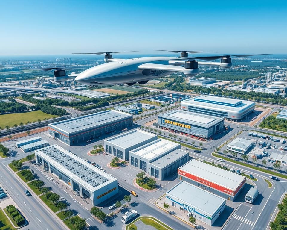 Elektrische Transportdrohnen: Die Zukunft der Logistik