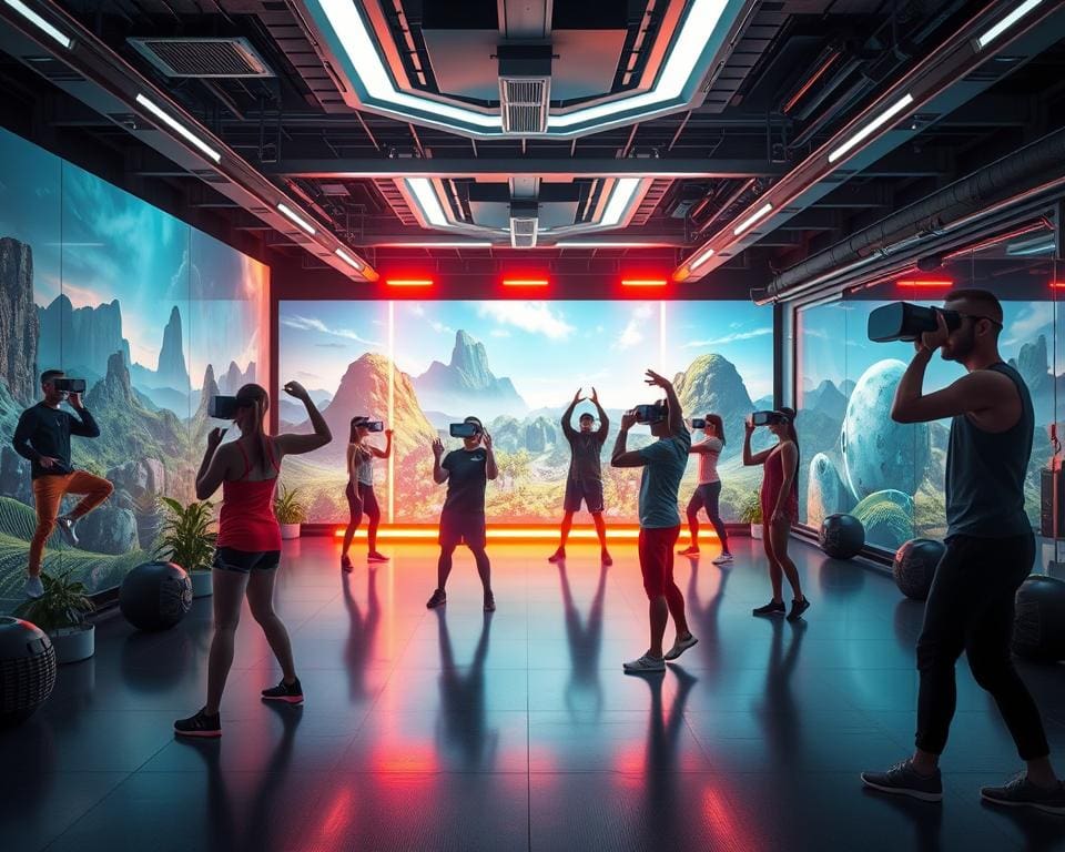 Fitnessinnovationen mit VR