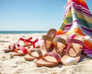 Flache Sandalen: Bequem und stilvoll im Sommer