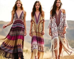 Fransenkleider: Boho-Chic trifft auf moderne Eleganz