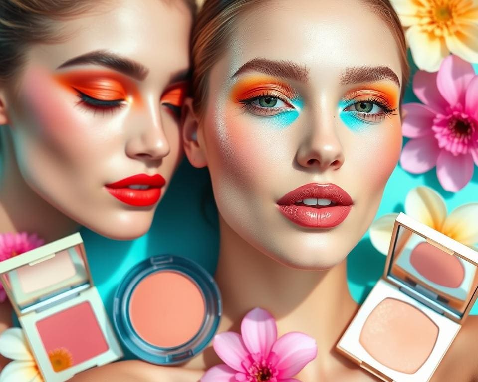 Frische Make-up Ideen für den Sommer