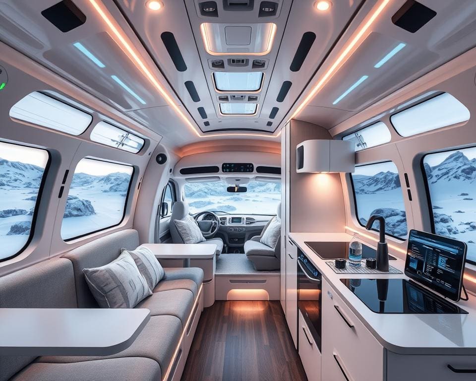 High-Tech Komfort im Camper