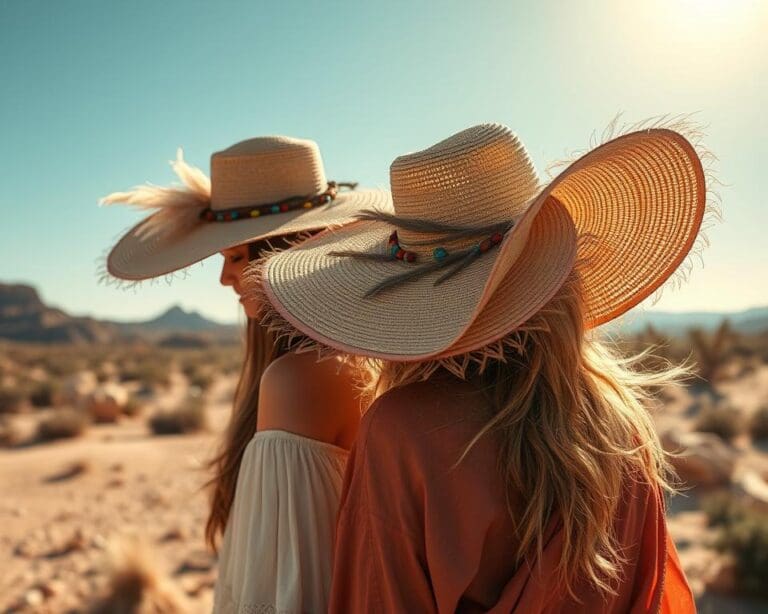 Hüte mit breiter Krempe: Eleganz im Boho-Stil