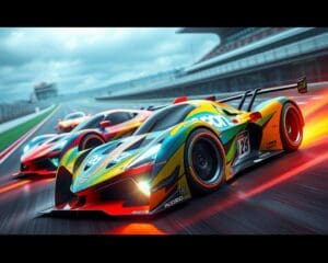 Hybridrennautos mit modernsten Antriebstechnologien