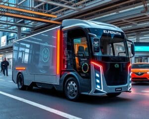 Intelligente Bremsassistenten in Elektro-Lkw