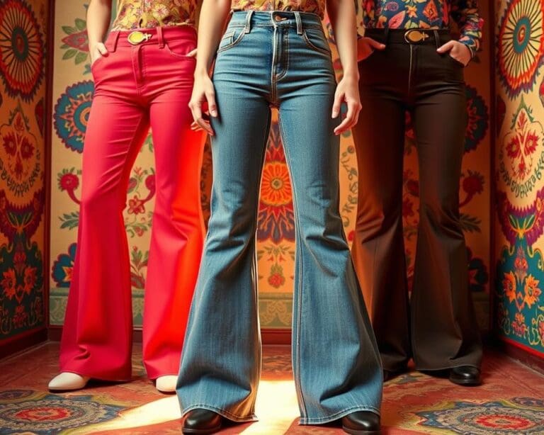 Jeans mit Schlag: Die 70er-Jahre feiern ein Comeback