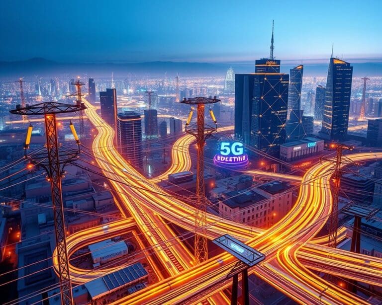 Kann 5G die Leistung intelligenter Stromnetze verbessern?