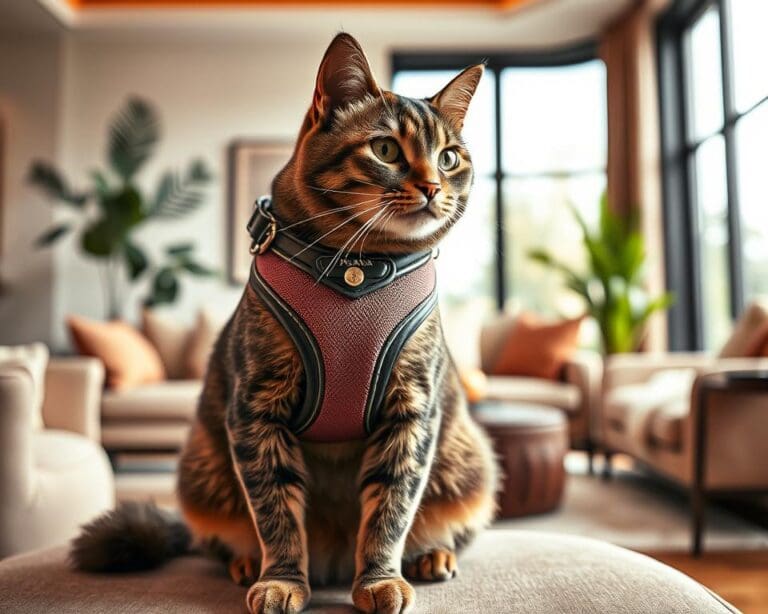 Katzengeschirre von Prada – Stilvolle Sicherheit