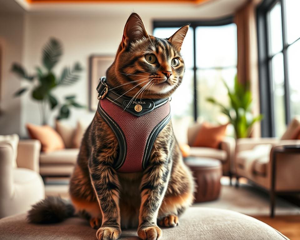 Katzengeschirre von Prada – Stilvolle Sicherheit