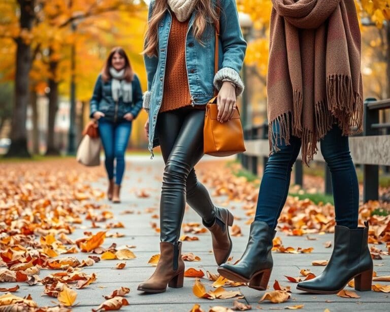 Knöchelstiefel: Stylingtipps für Herbst und Winter