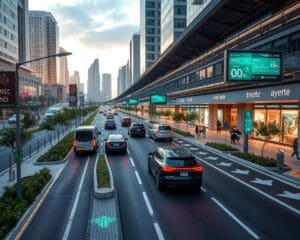 Können intelligente Straßen die Verkehrsflüsse verbessern?