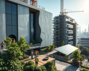 Können selbstheilende Materialien den Bau nachhaltiger machen?