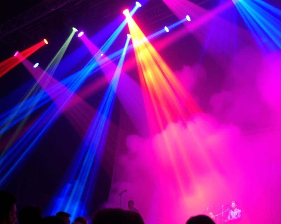 Lichteffekte für Live-Events