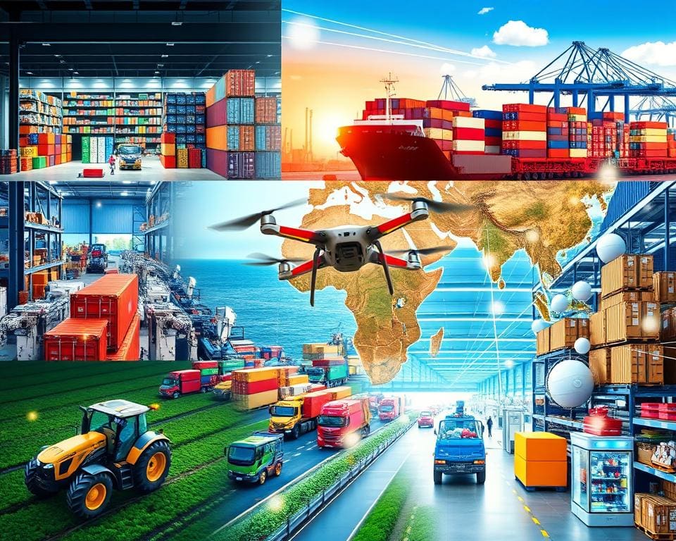 Logistiklösungen in verschiedenen Branchen