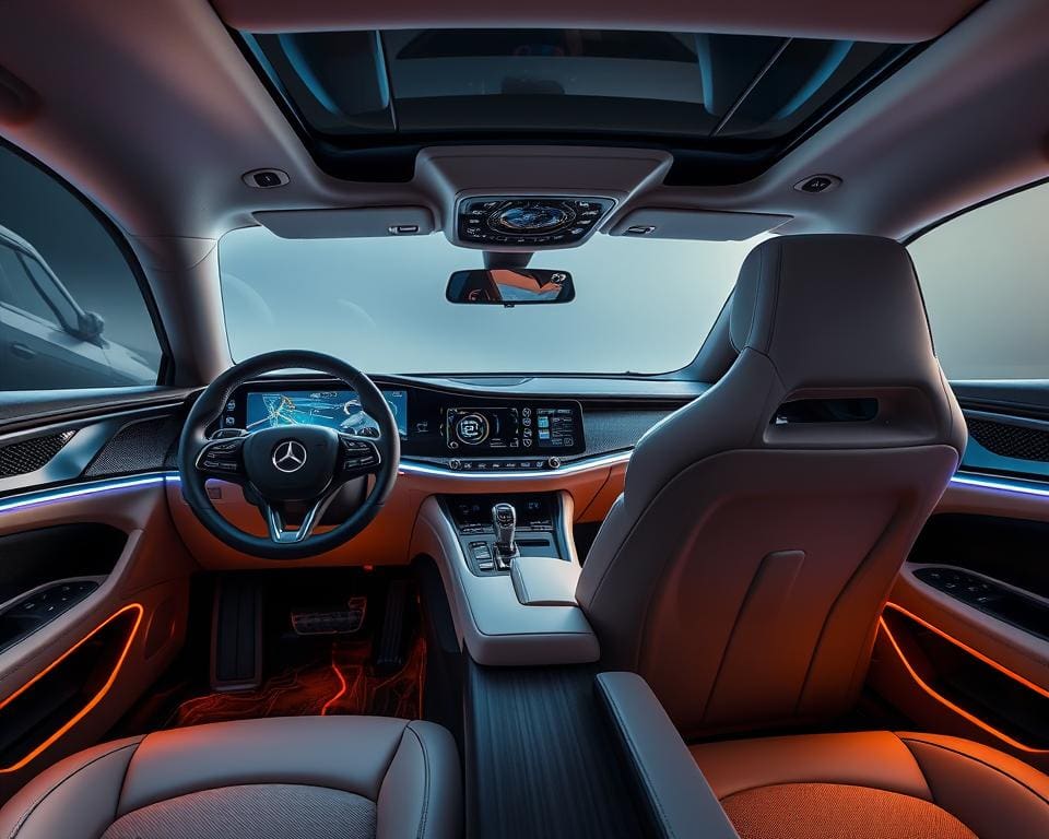 Luxusauto Technologie