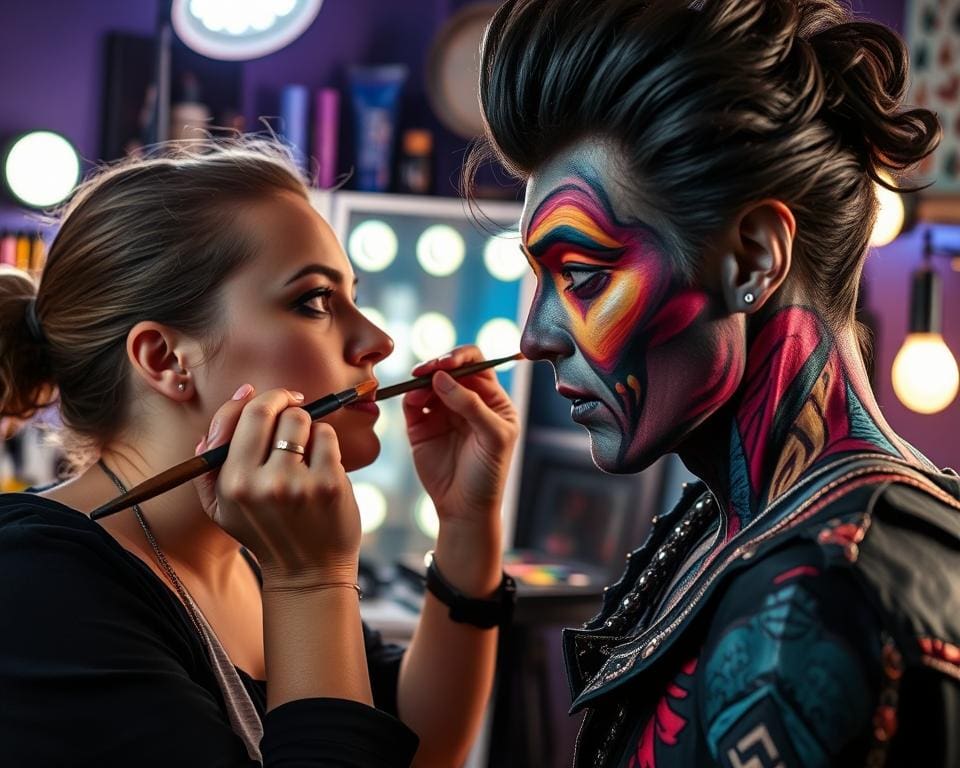 Make-up-Artist für Film: Charaktere durch Schminke zum Leben erwecken