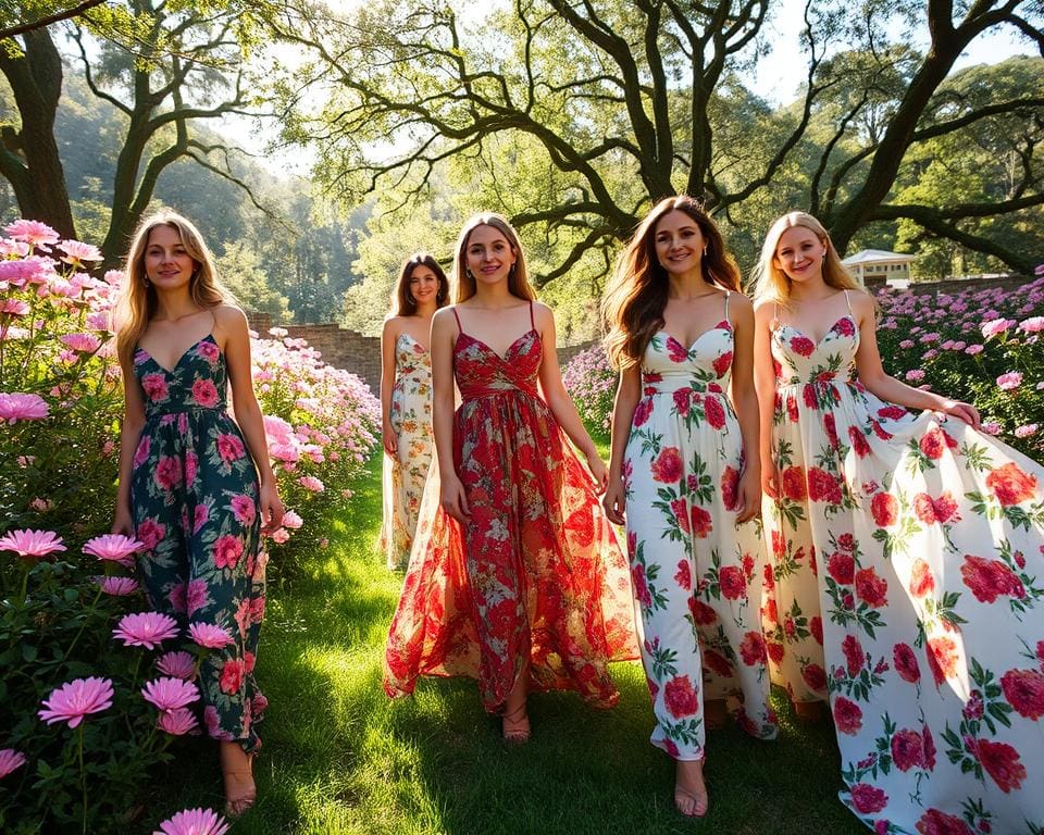 Maxikleider mit Blumenmuster: Die perfekten Sommer-Looks