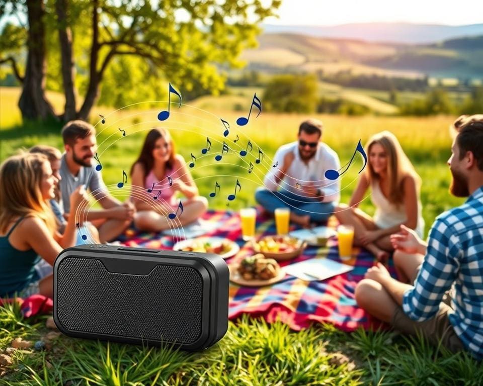 Mobiler Soundbegleiter für Musik unterwegs