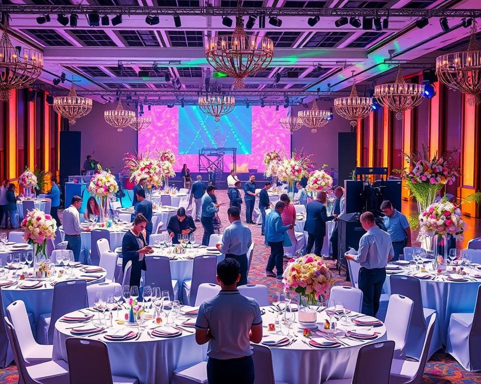 Organisation von Events