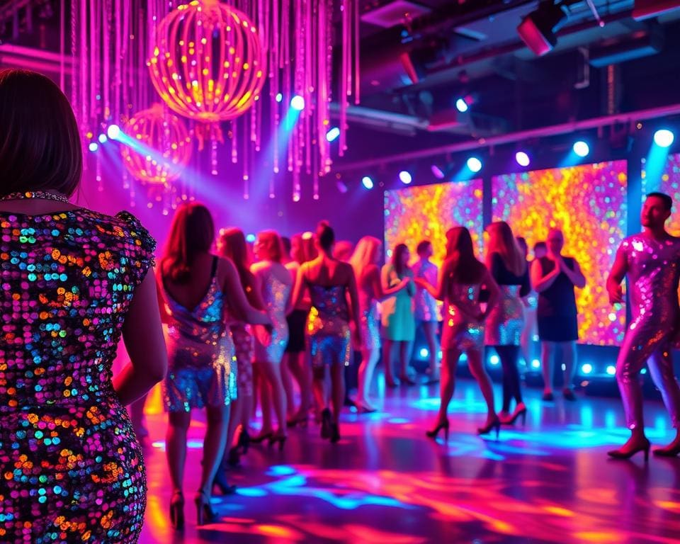 Pailletten: Glanz und Glamour für Partynächte