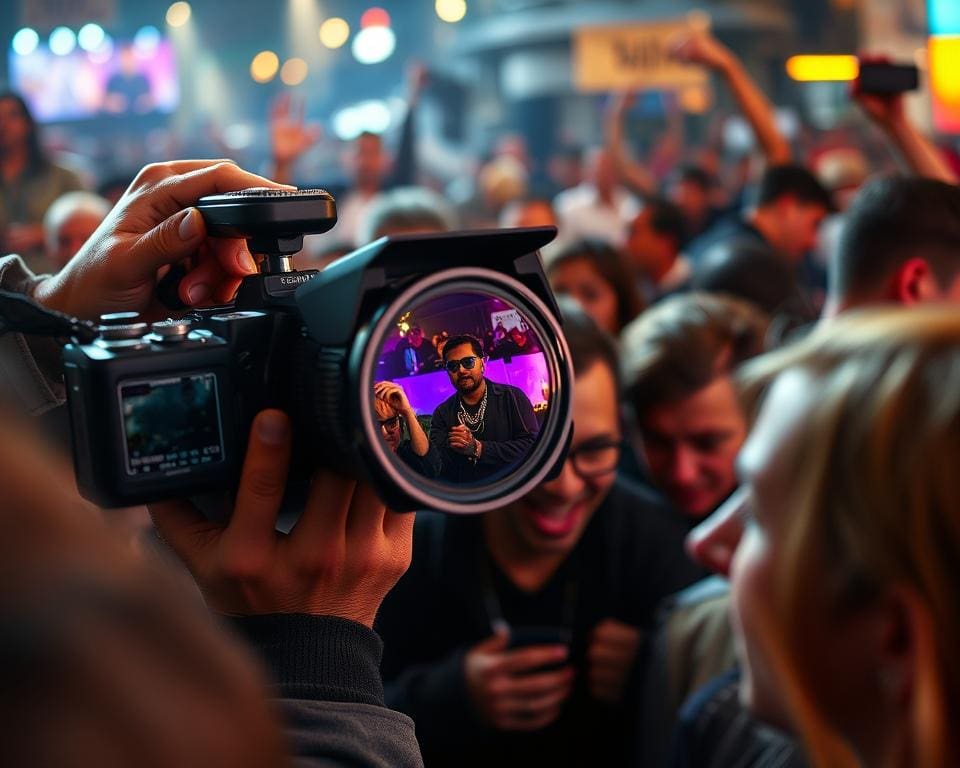 Pressefotograf Emotionen festhalten