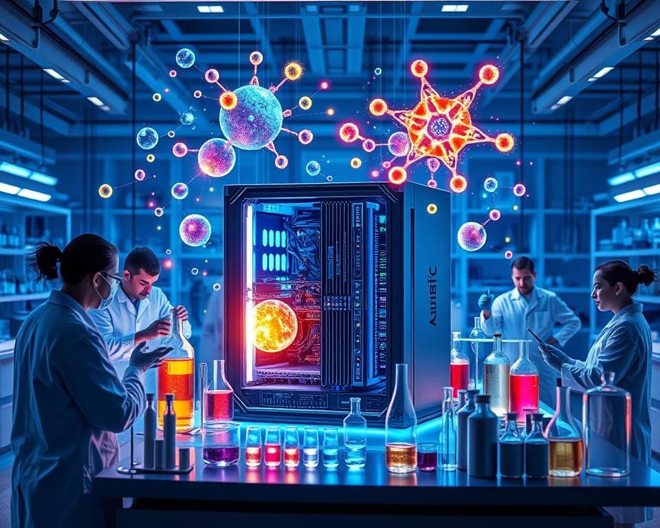 Quantencomputing chemische Analyse