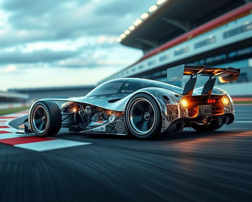 Recyclingfähige Komponenten in modernen Rennwagen