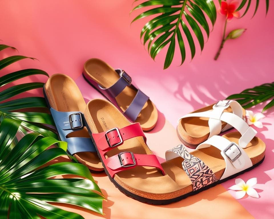 Sandalen-Trends mit Birkenstock