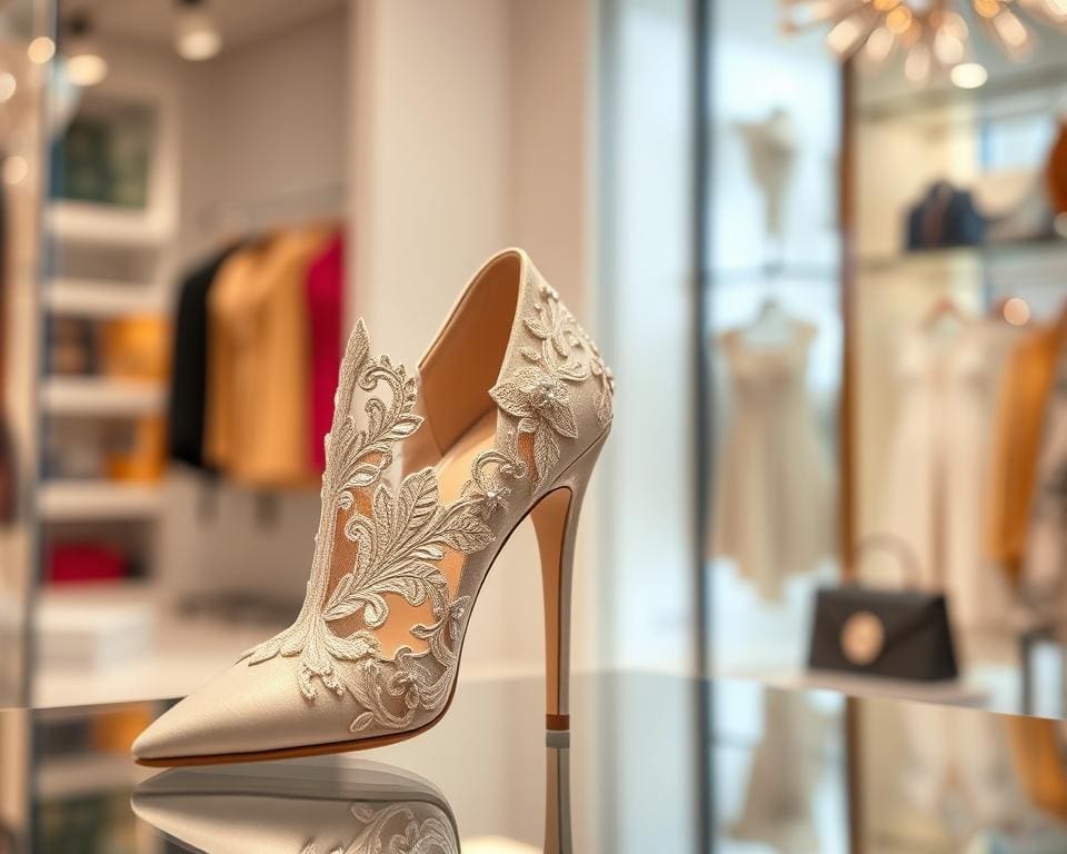 Schuhe mit Spitze: Feminin und elegant