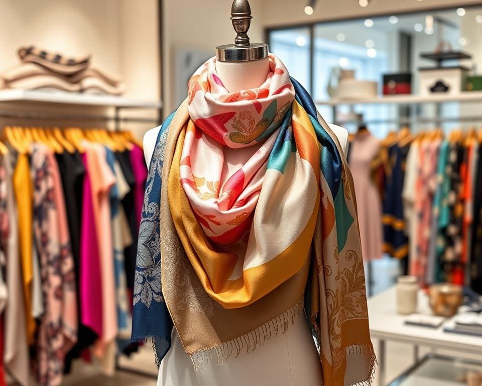 Seidenschals: Wie sie jeden Look aufwerten