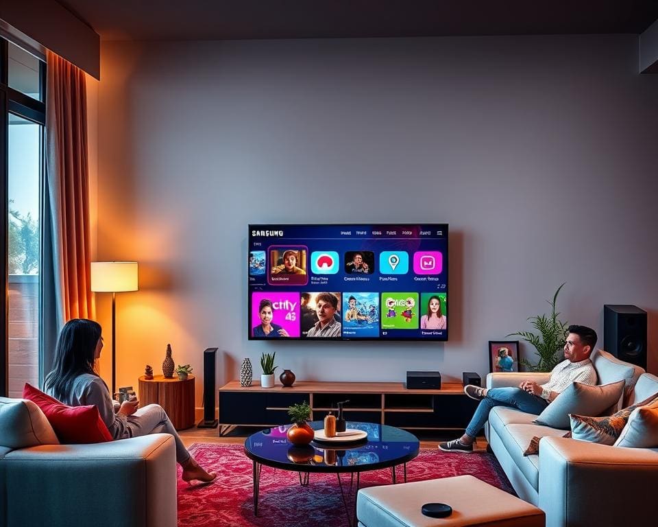 Smart TVs von Samsung mit vielseitigen Funktionen und intuitiver Benutzeroberfläche