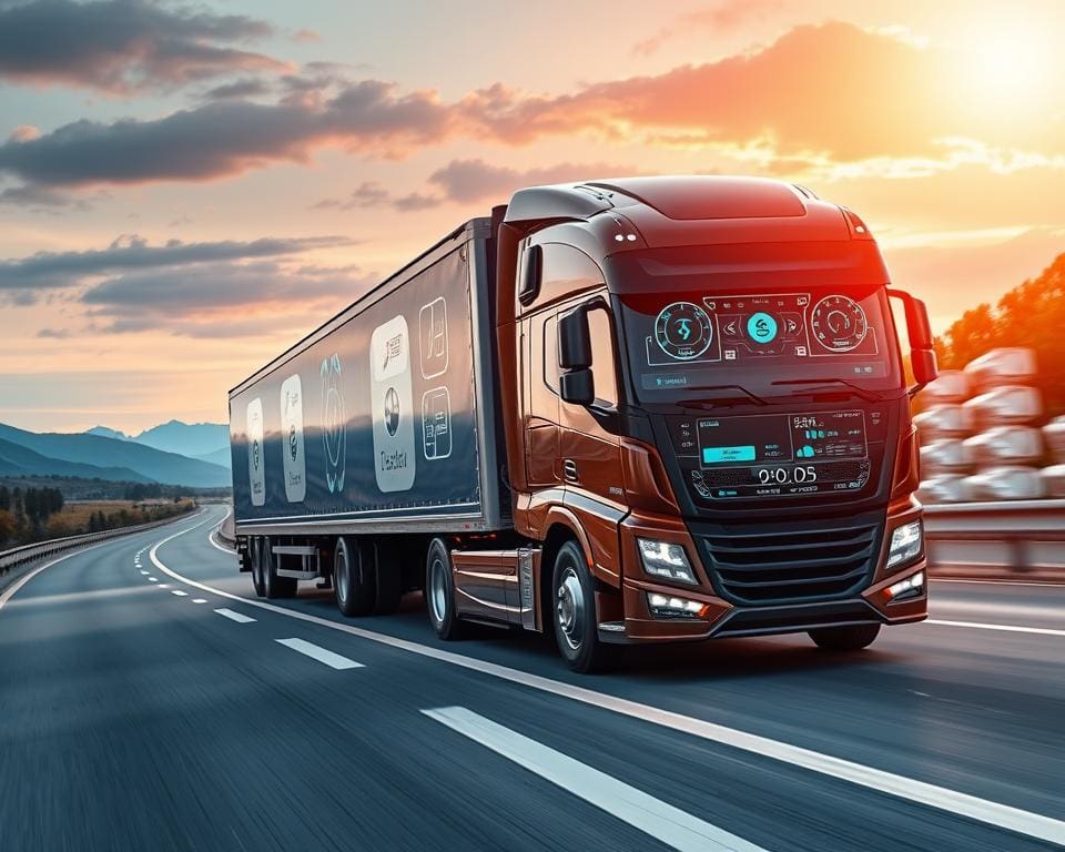 Smarte Assistenzsysteme in modernen Lastwagen